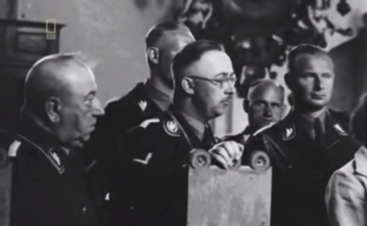 Karl Maria Wiligut und Heinrich Himmler in der Wewelsburg